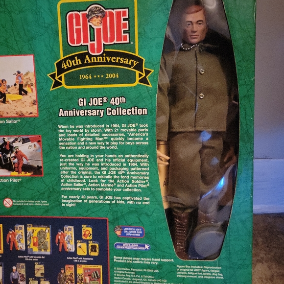 GI Joe Timeless Collection 40th Anniversary Action Soldier 10th In A Series NEW - Picture 4 of 6